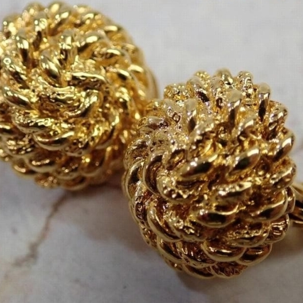 Monet Gold-Plated Earrings